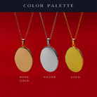 OVAL LOCKET | Two Babies - MILA CANTES