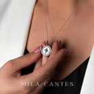 LUNA LOCKET | Photo | Sterling Silver - MILA CANTES