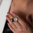 LUNA LOCKET | Photo | Sterling Silver - MILA CANTES
